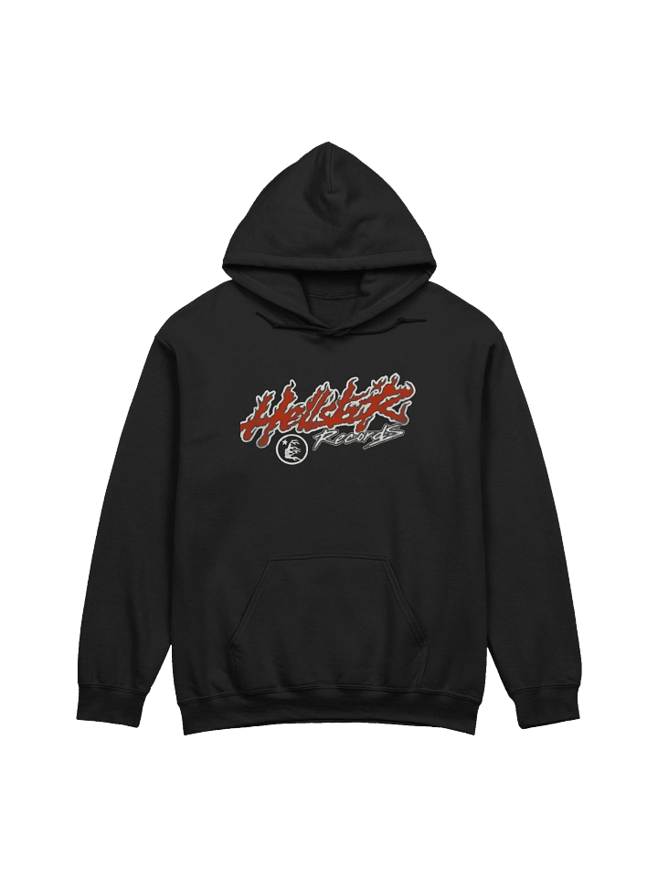 Hellstar Studio Records Hoodie Black product image (1)