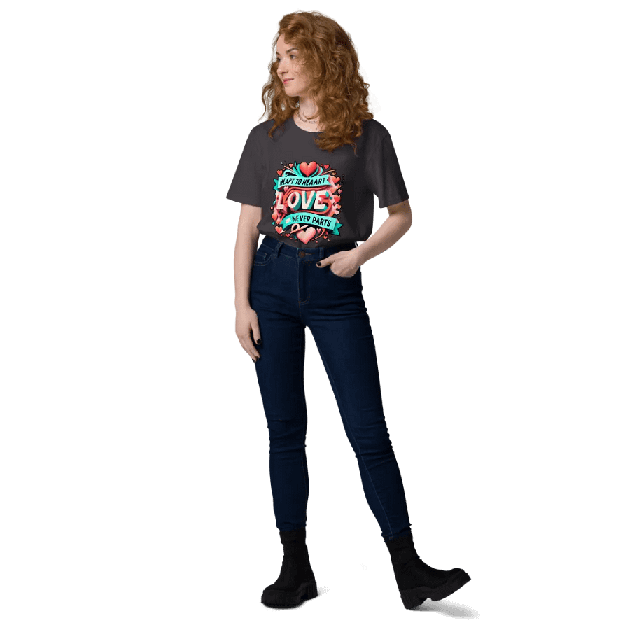 Heart to Heart, love never parts T-shirt product image (9)