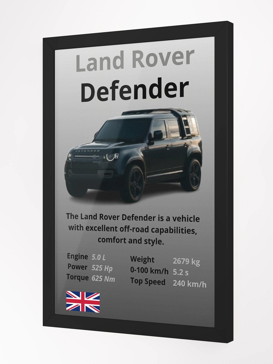 Land Rover Defender Wall Poster product image (2)