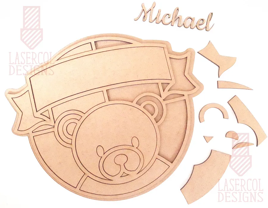 Baby Name Sign - Laser Cut Files product image (5)