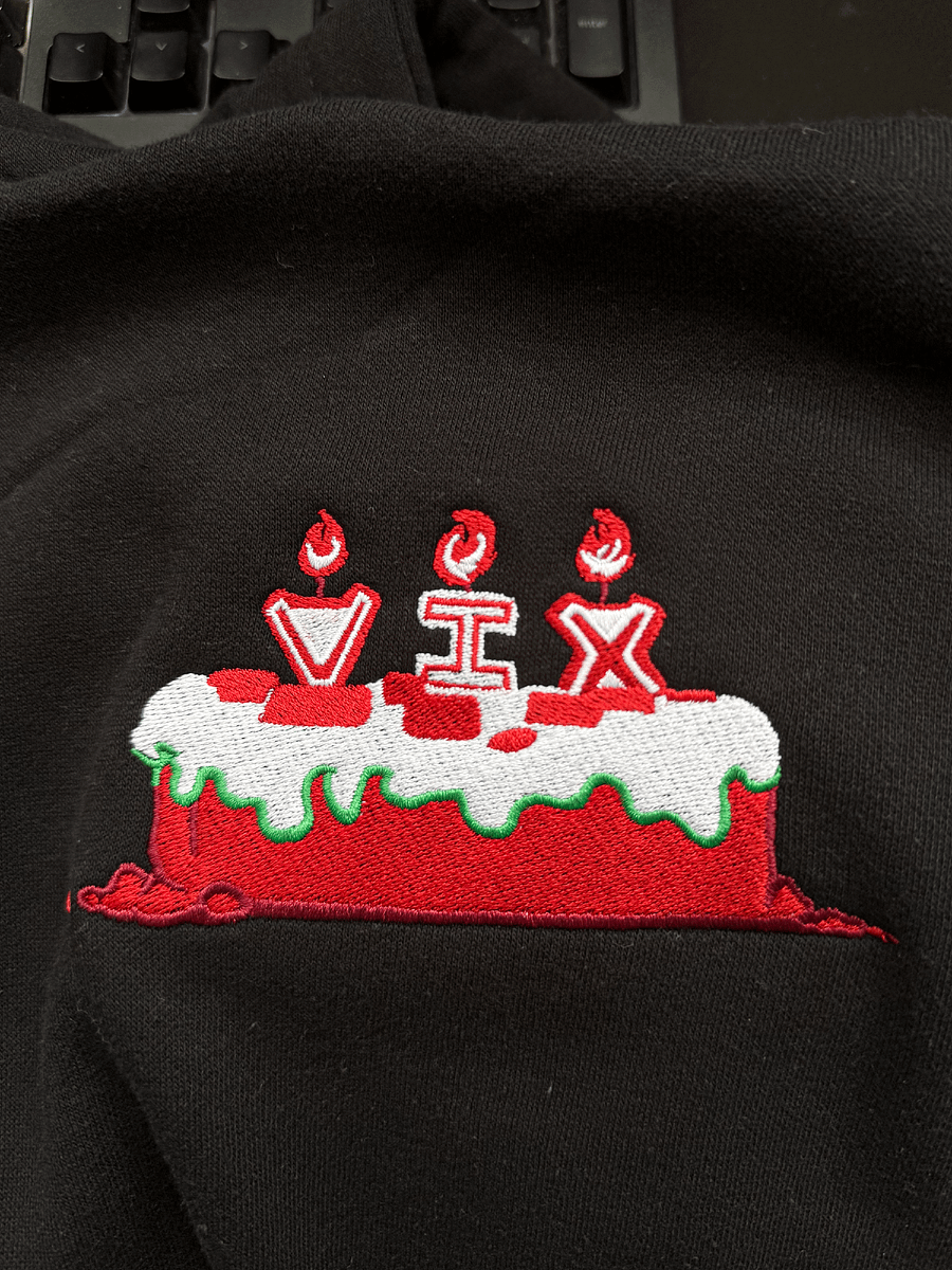 Embroidered "I'll Make a Cake" T-Shirt product image (3)