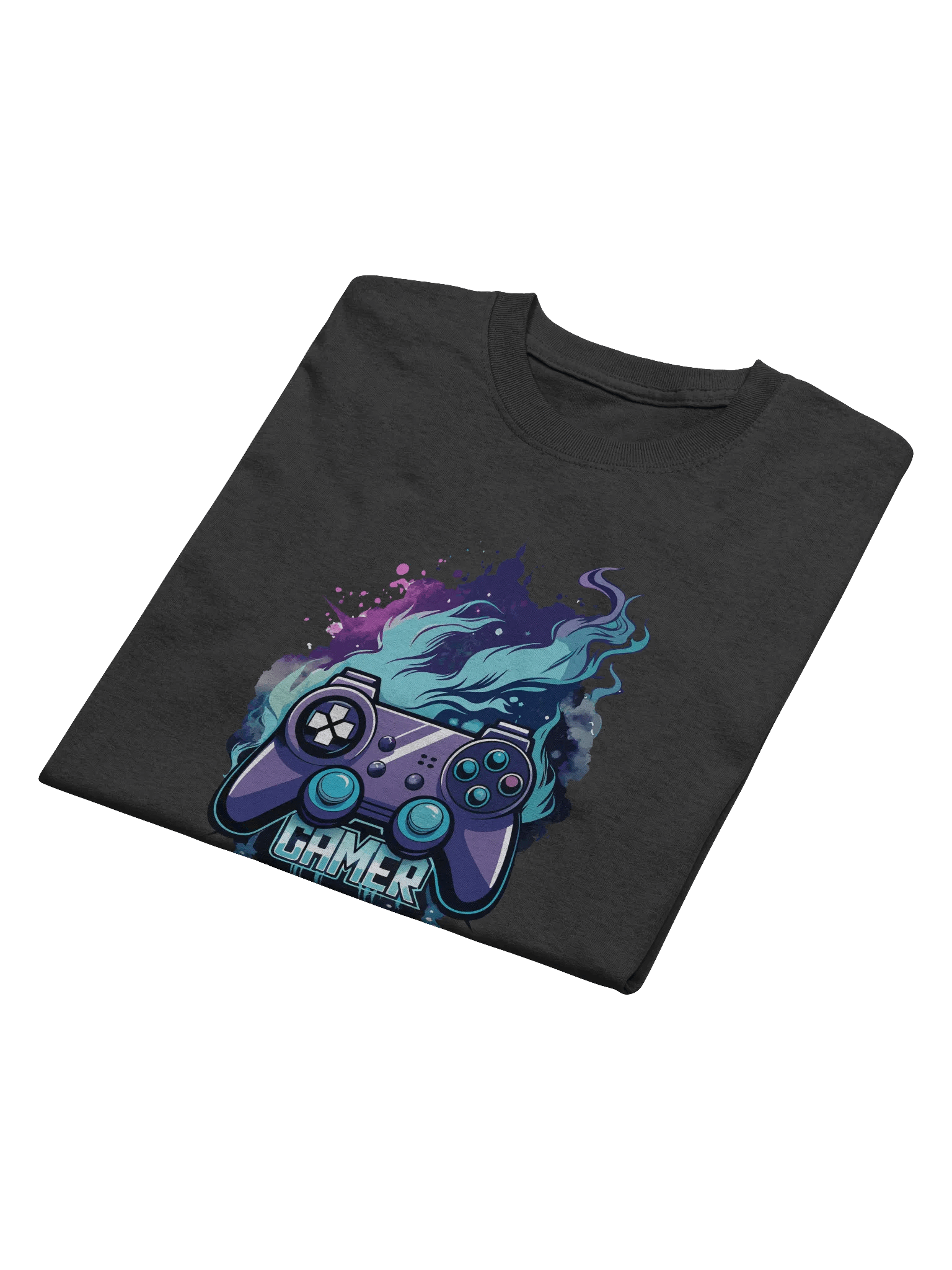 PS Gamer Heavyweight Printed T-Shirt product image (4)