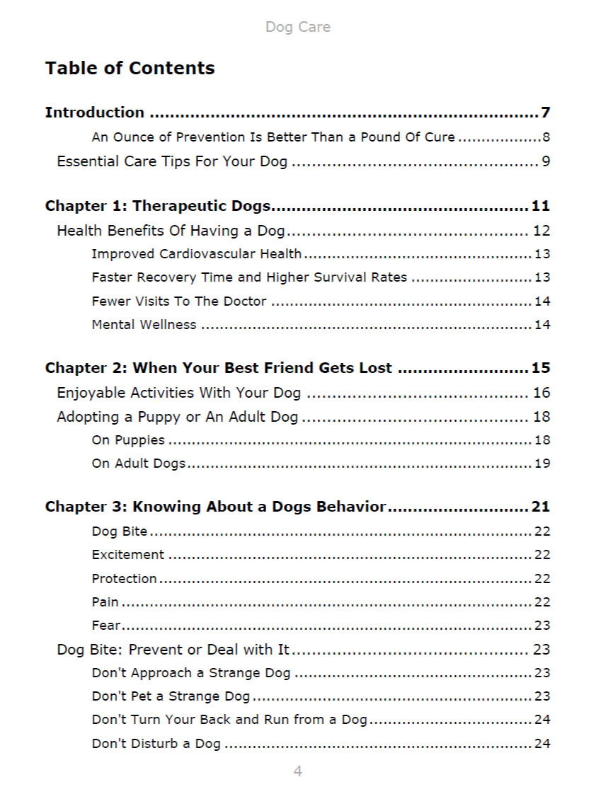 Dog Health eBook product image (2)