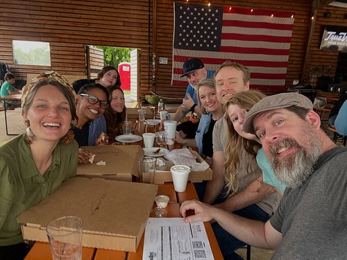 Getting ready for Star Wars @drfactenstein trivia night @truevinebrewing 
Go team #TheSkeletonCrëw