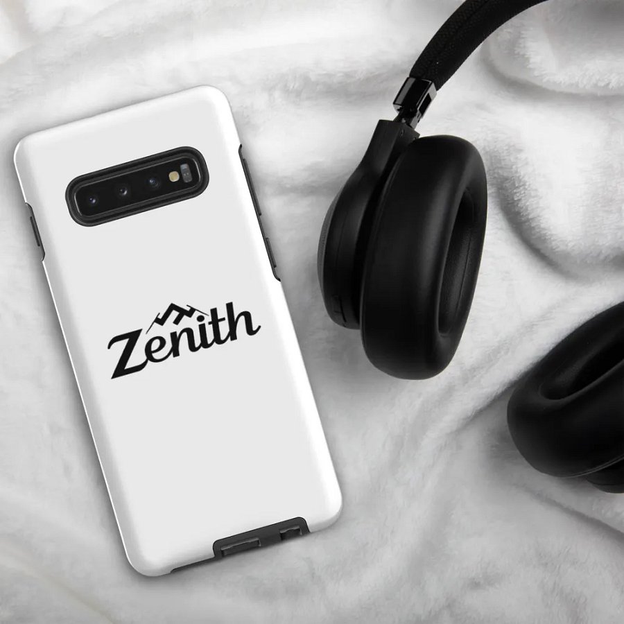 White Zenith Design Tough Case for Samsung Galaxy S10-S25 - Wireless Charging Compatible product image (6)