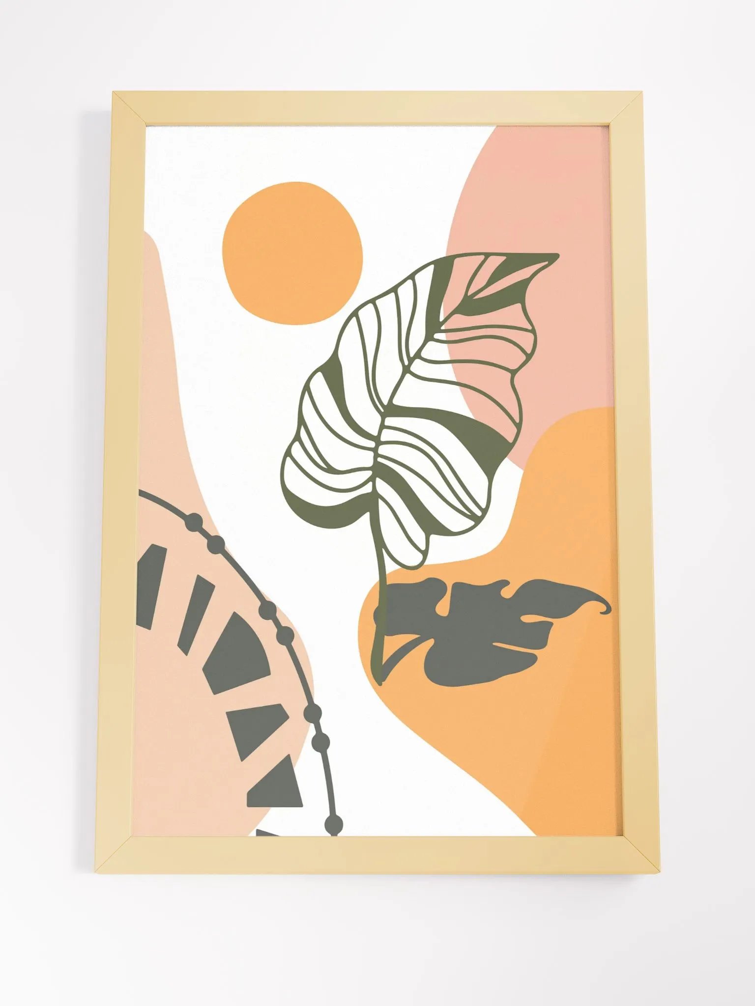 Botanical Harmony Framed Poster product image (23)