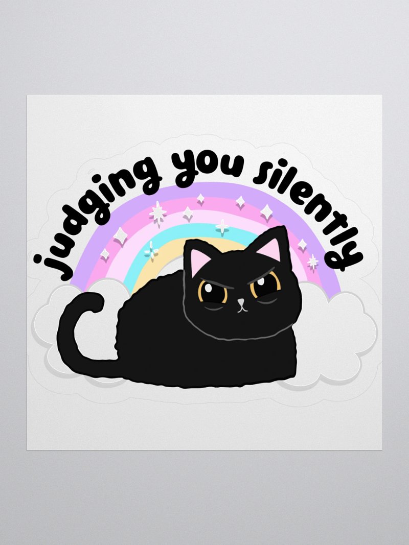 Judging You Sticker