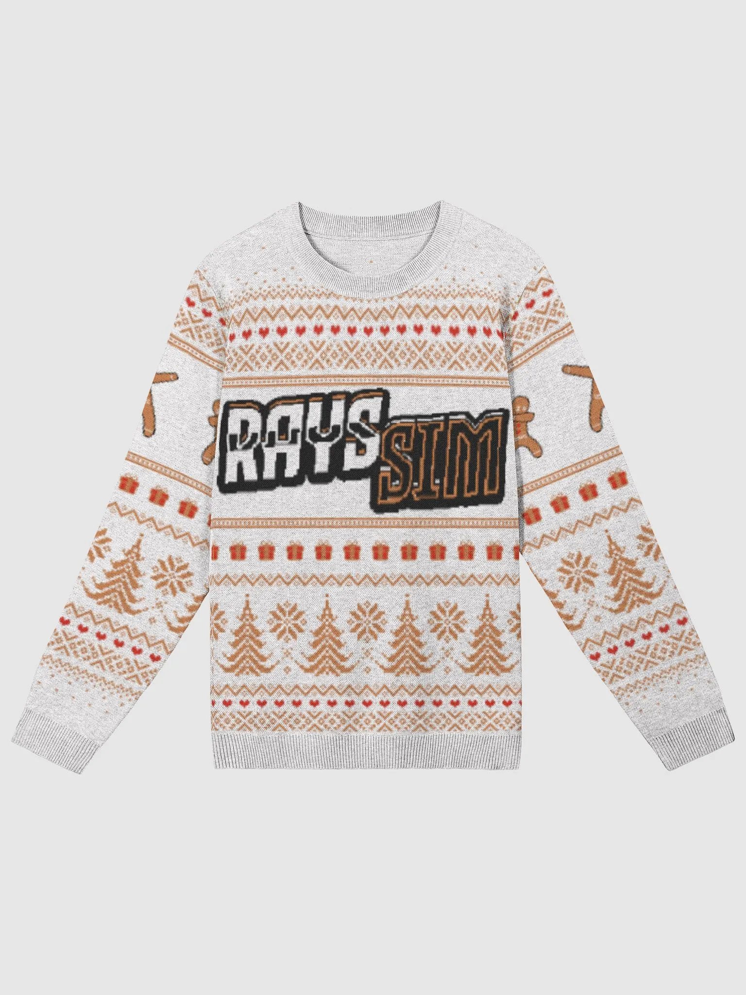 Festive Gingerbread Men Crewneck Sweater product image (1)