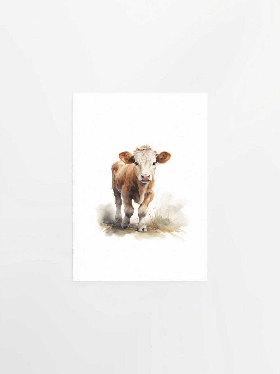 Cute Cow - Farm Animal Print A01 product image (2)