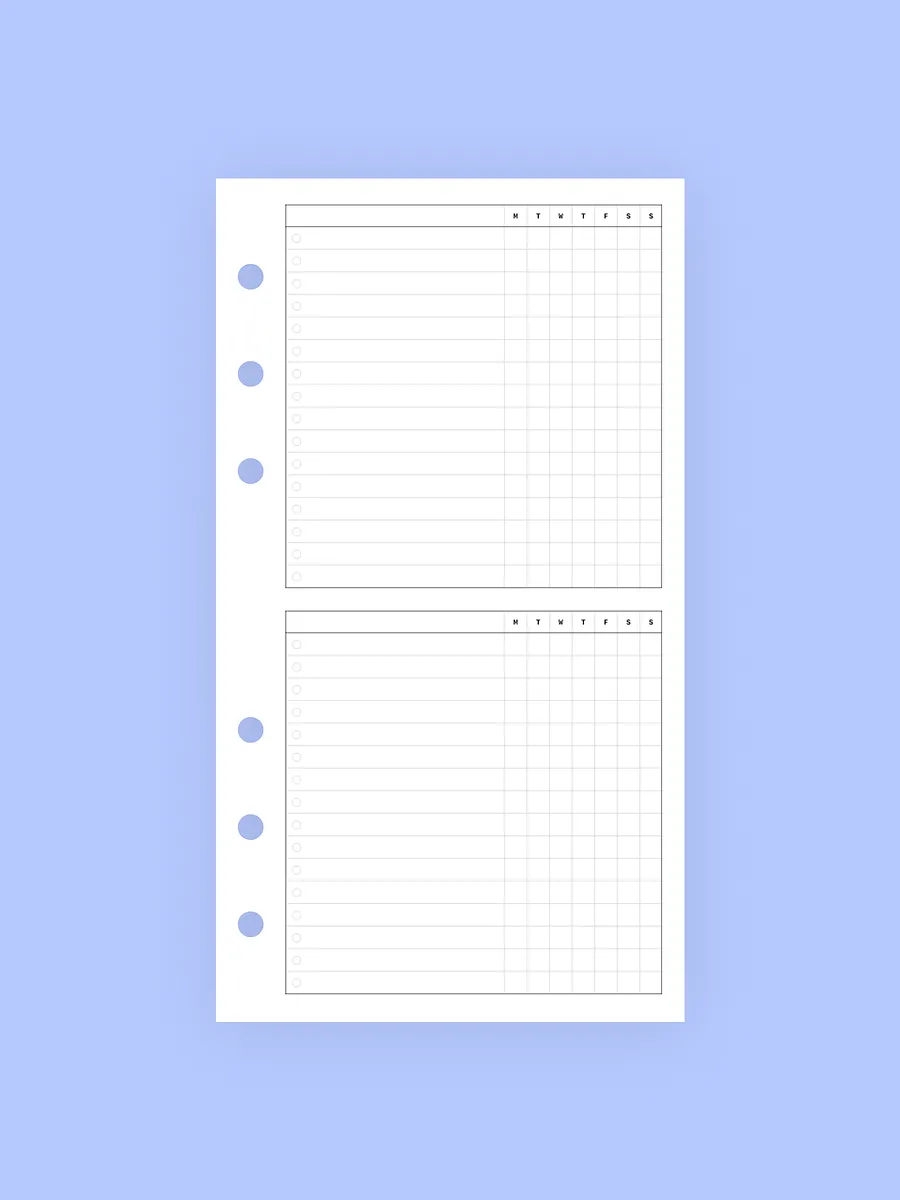Weekly To Do Inserts FREEBIE product image (1)