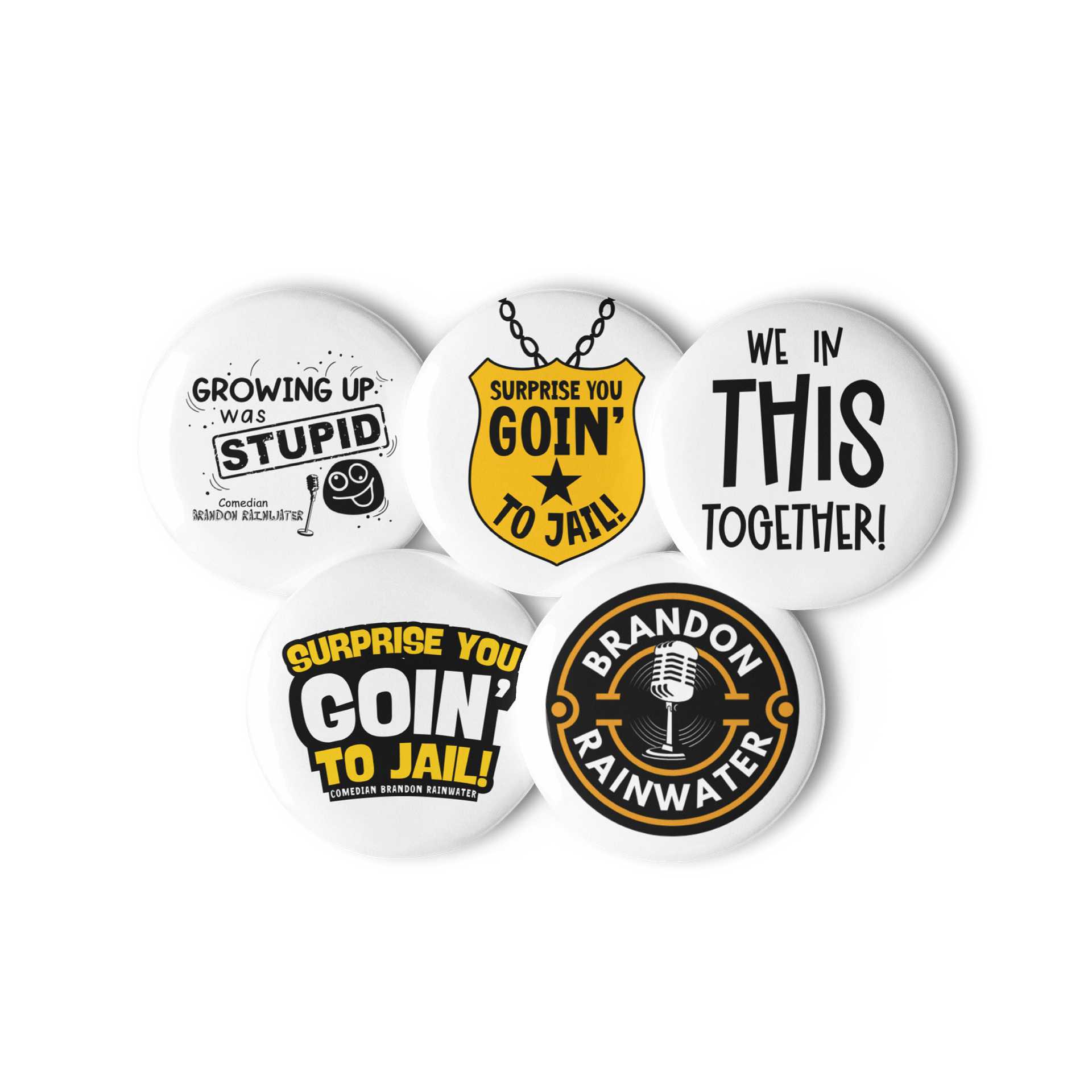 Brandon Rainwater Comedy Pin Pack product image (3)
