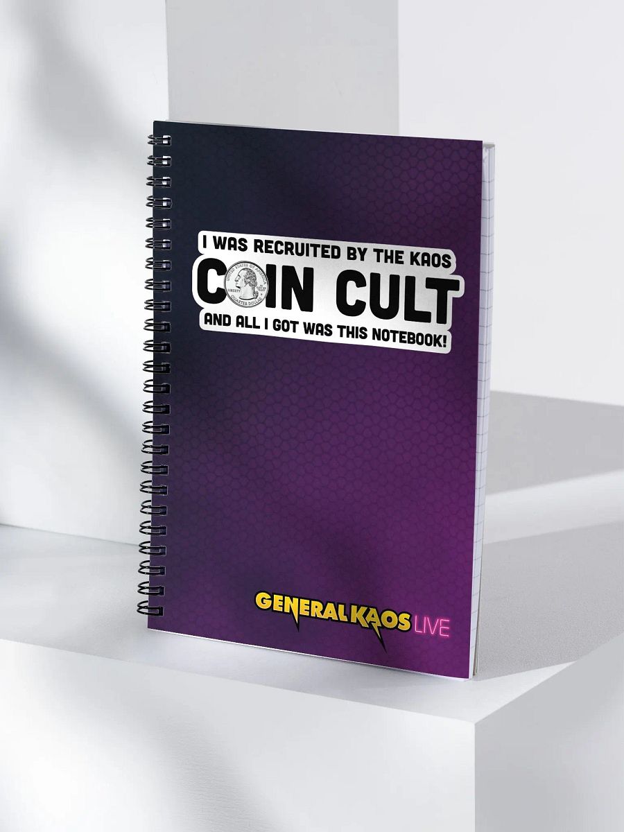 Coin Cult Notebook product image (3)