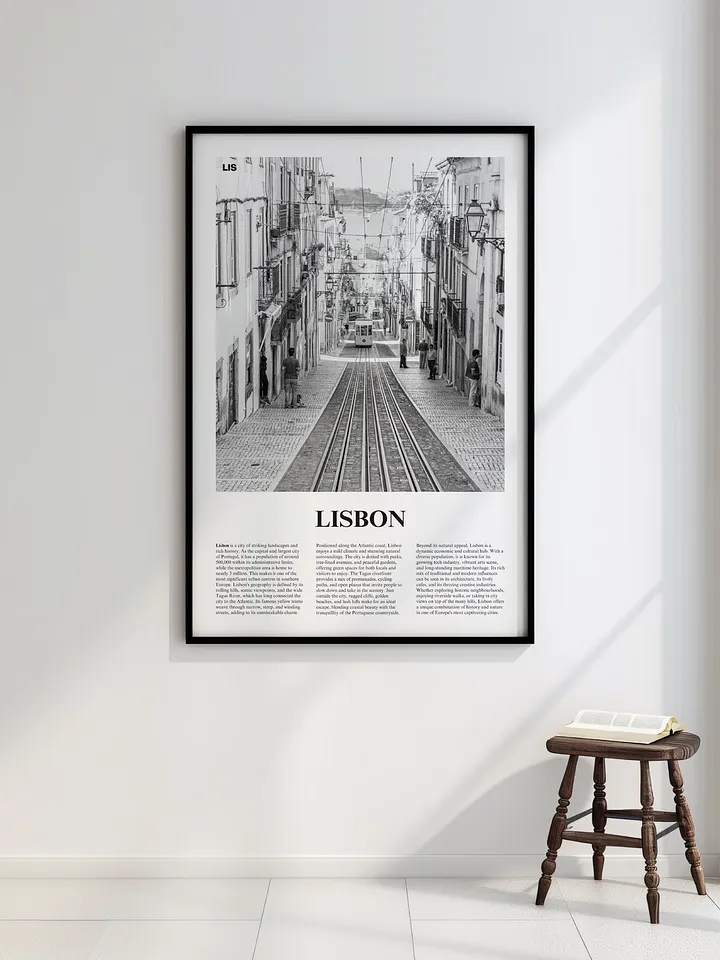 Lisbon 01 Newspaper Poster product image (4)