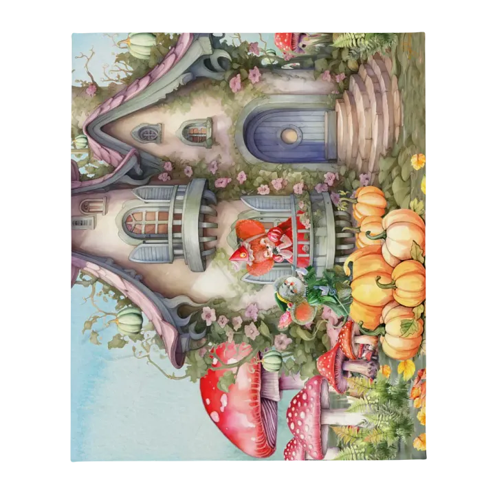 Autumn Serenade Throw Blanket product image (1)