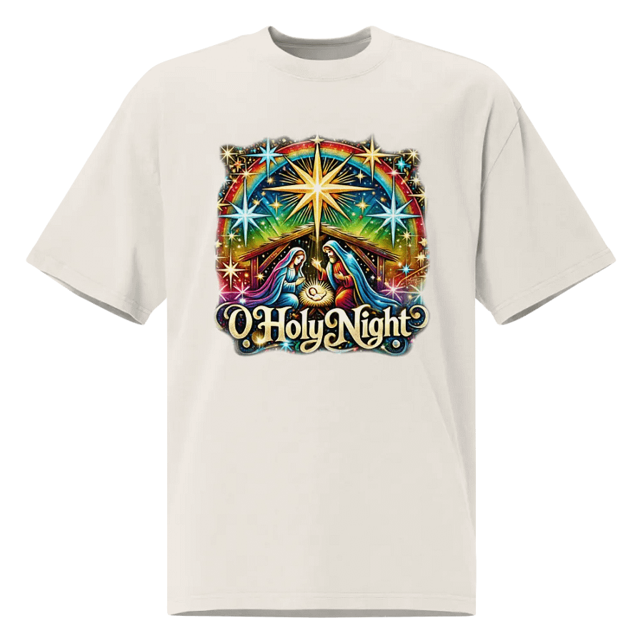 O Holy Night Oversized T-Shirt product image (1)