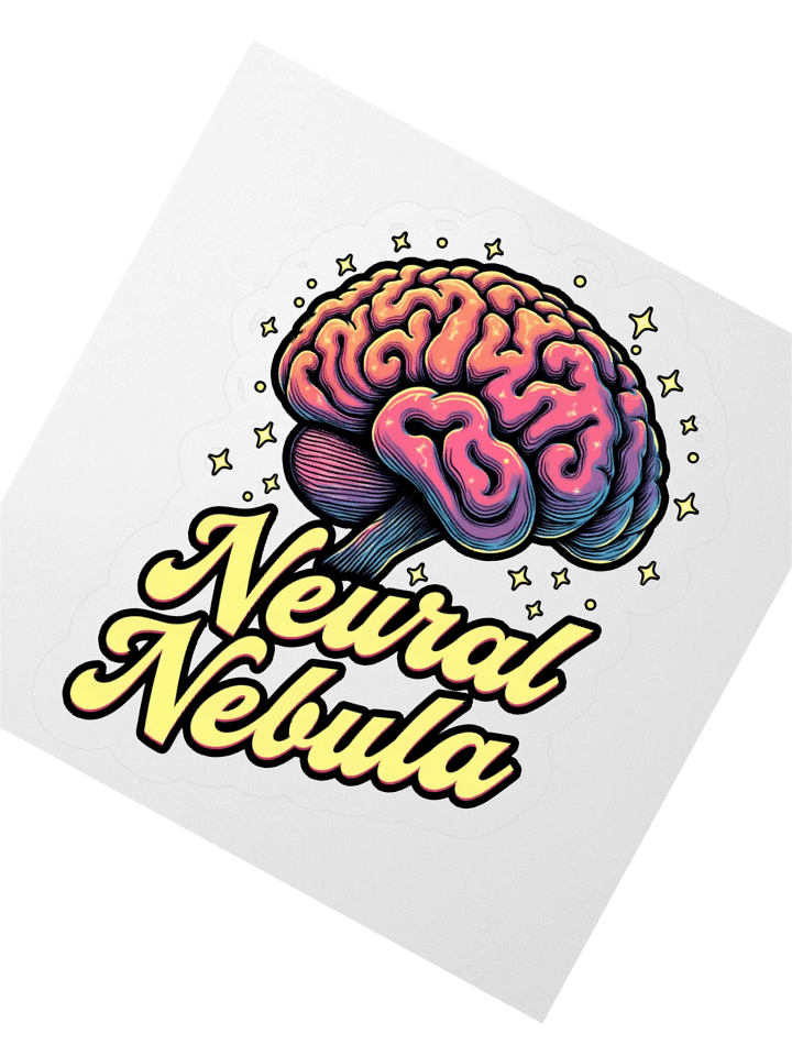 Neural Nebula Sticker product image (2)