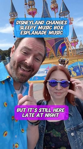 🏰😴 No more sleepy time Disneyland music during the day! Disneyland Esplanade music has changed (again)

When Disneyland’s 70t...