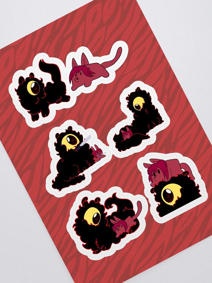 Cat Boyfriends sticker sheet product image (1)