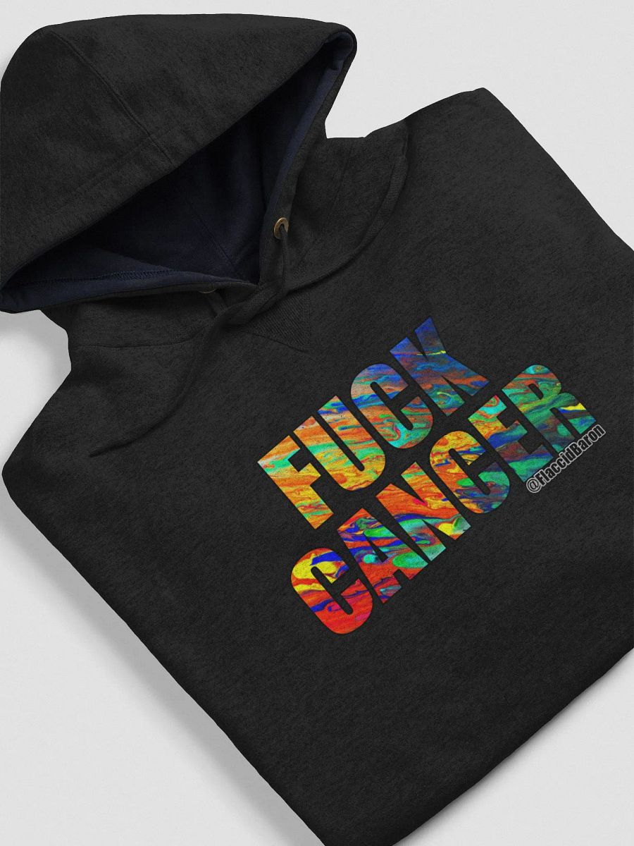 F*CK CANCER WATERCOLOR CHAMPION HOODIE product image (6)