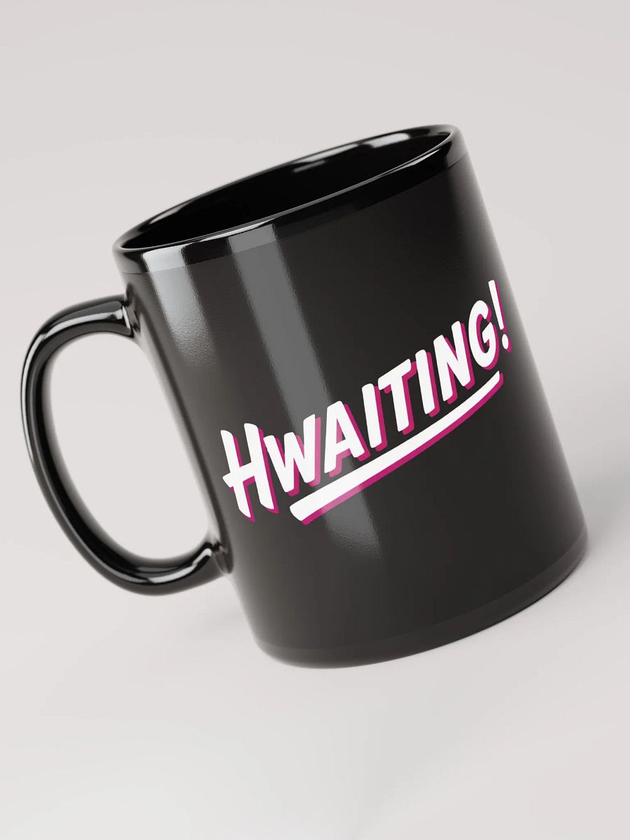 HWAITING! Energy Boost Black Glossy Mug product image (6)
