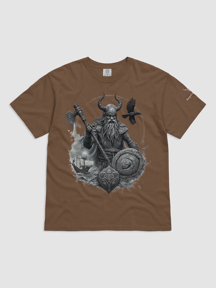 Warden of the Fjords – Forged In Valhalla Viking Guardian T-Shirt product image (58)