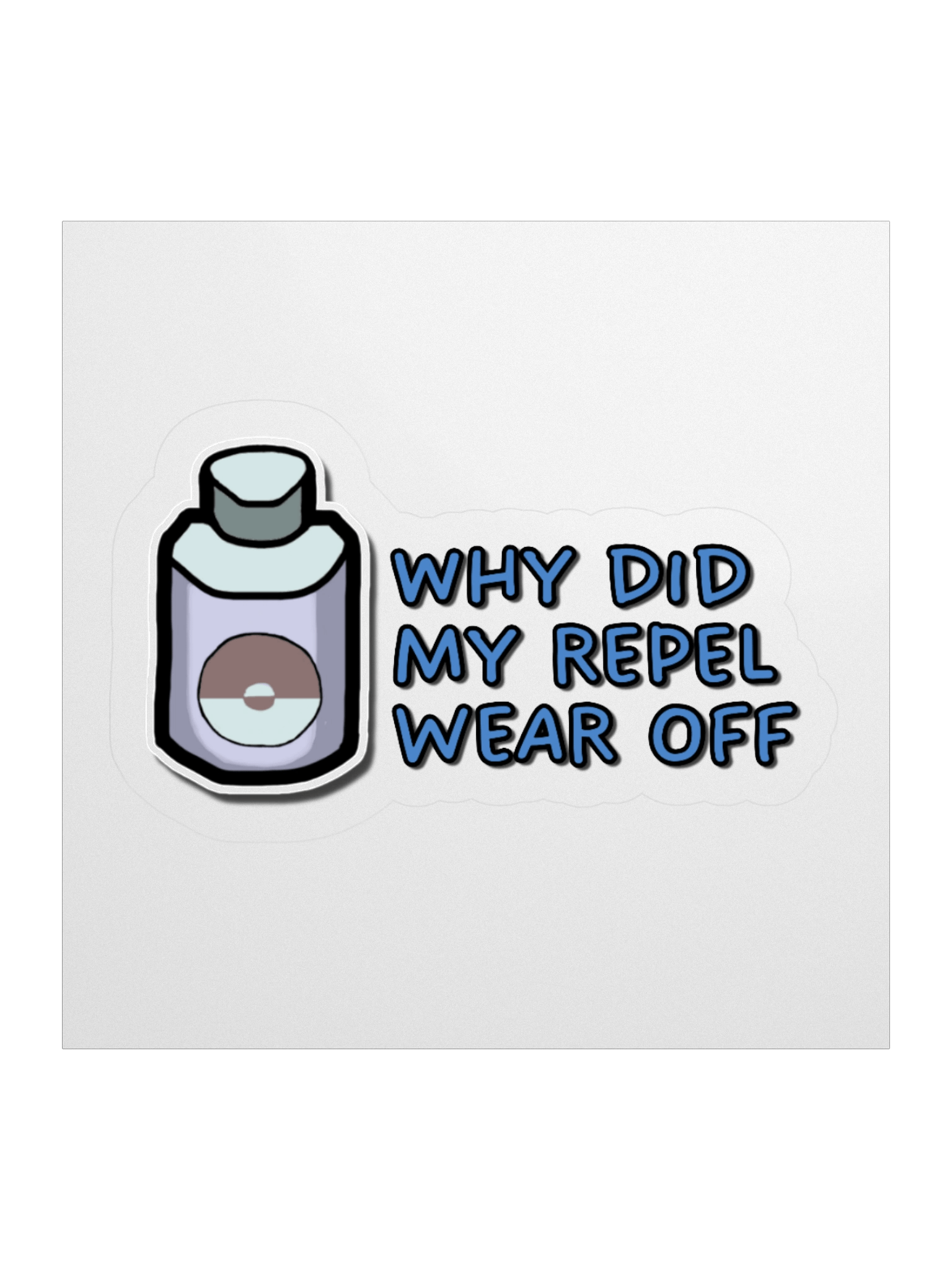 Repel Depleted Sticker product image (2)