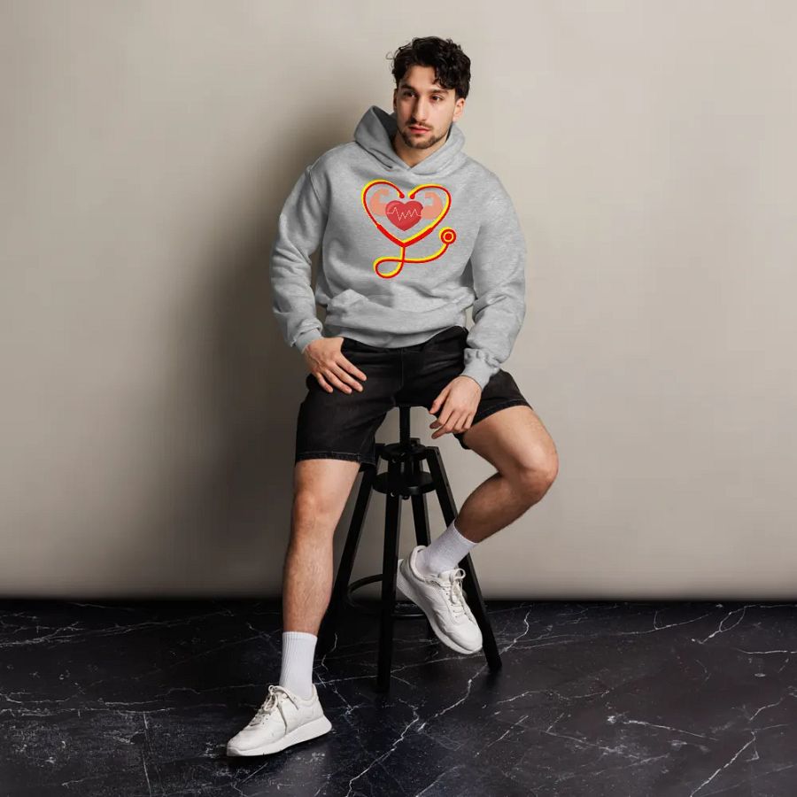 Heartbeat Flex Oversized Hoodie product image (15)