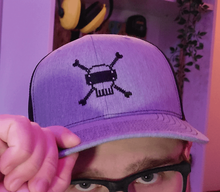 VR is Dead - Trucker (Black) product image (2)