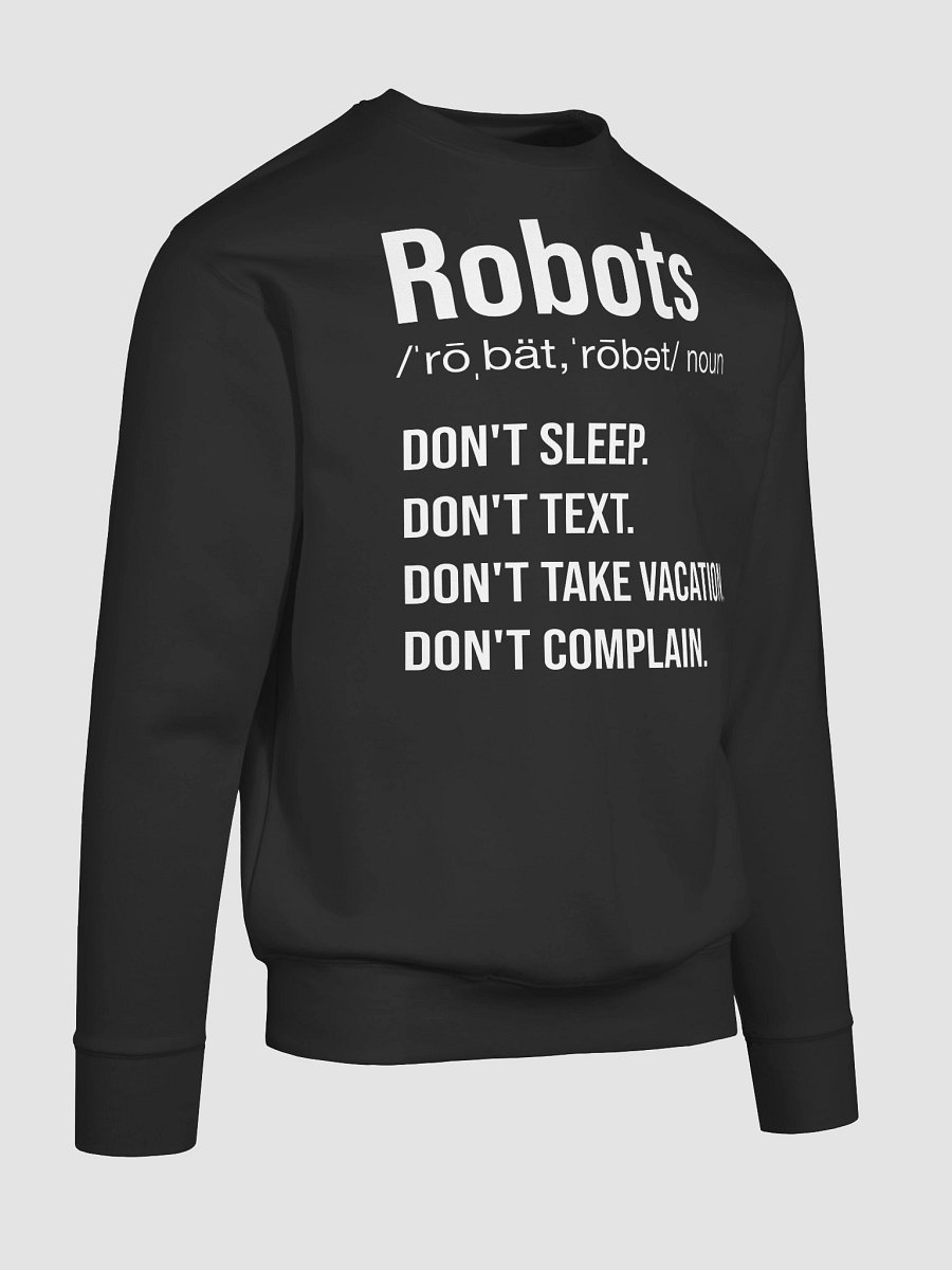 Robots: Premium Sweatshirt product image (10)