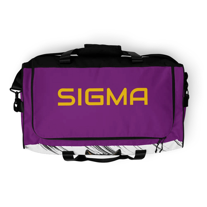 SIGMA DRIZZLE WOLF GYM BAG (PURPLE) product image (2)