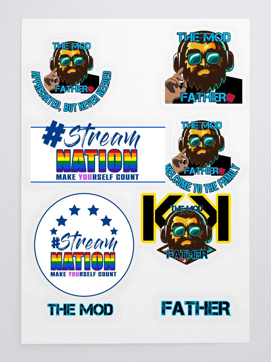 MOD FATHER Sticker Sheet Set product image (3)