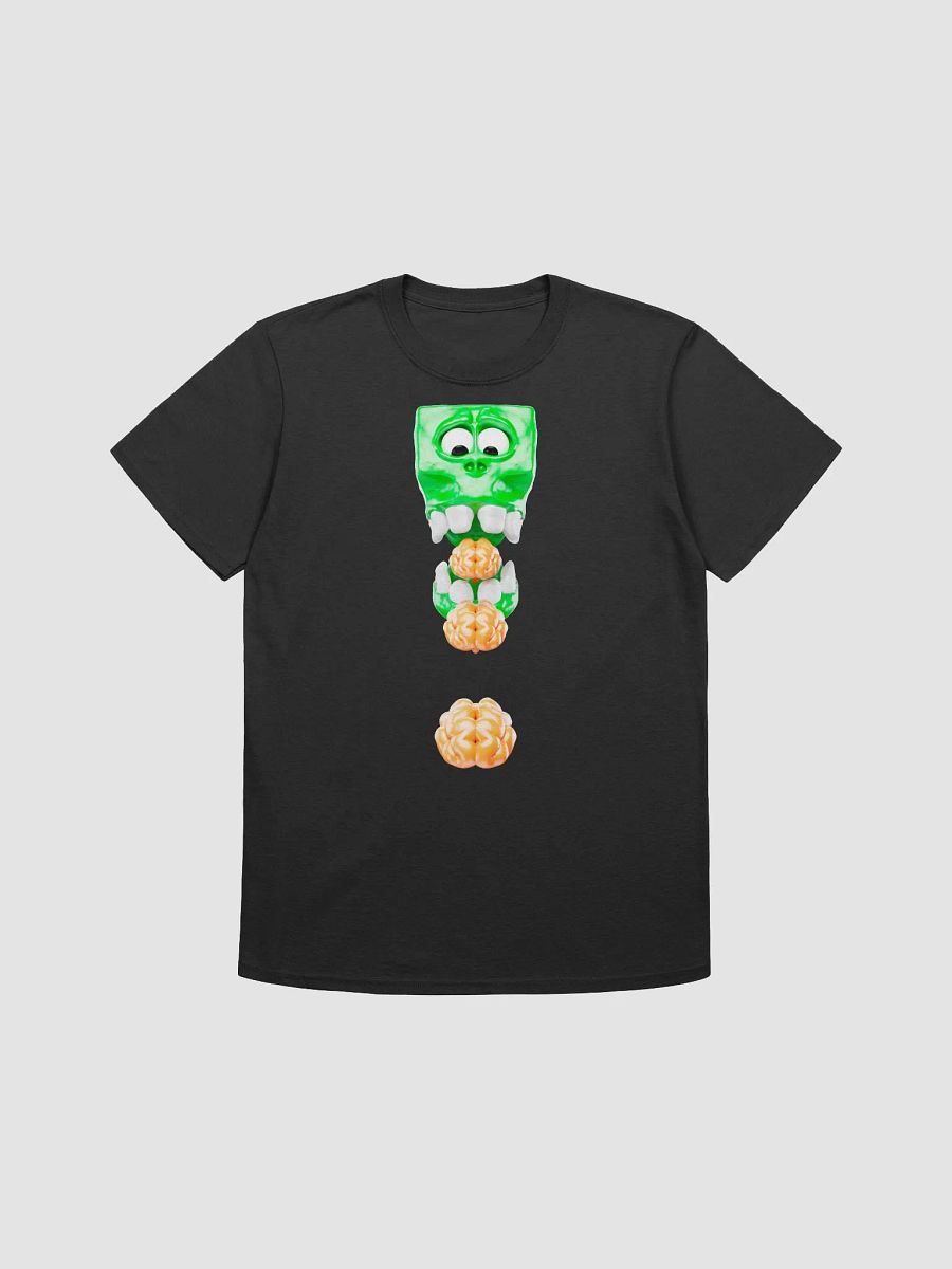 The Green Skull Loves Brain T-Shirt product image (1)