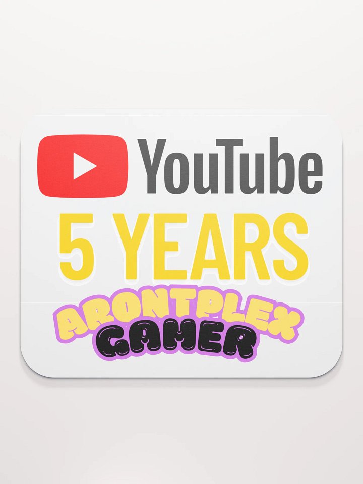 PLEXES 5 YEAR ANNIVERSARY MOUSE PAD product image (2)