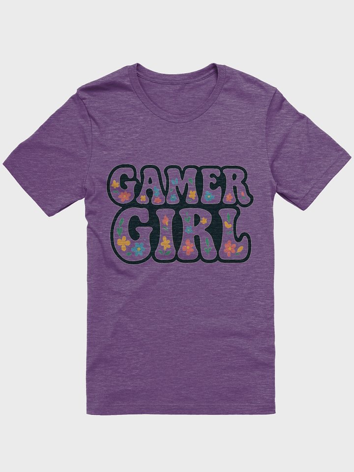 Floral Gamer Girl T-Shirt product image (37)