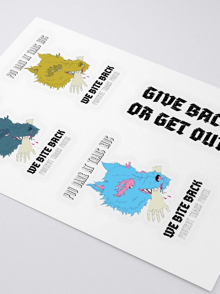 Bite Back sticker sheet 2 product image (2)
