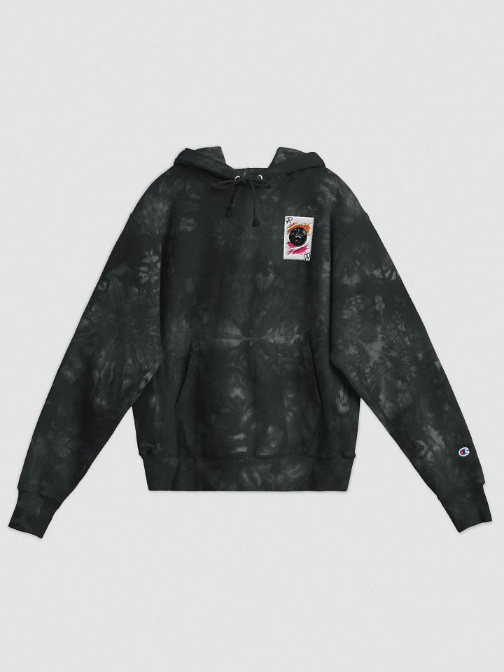 the lesbian lintlicker badge dye embroided hoodie product image (2)