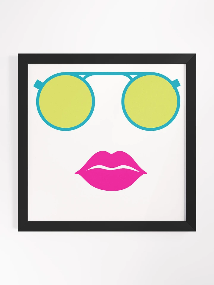 Sunny Sunglasses and Lips Poster product image (5)