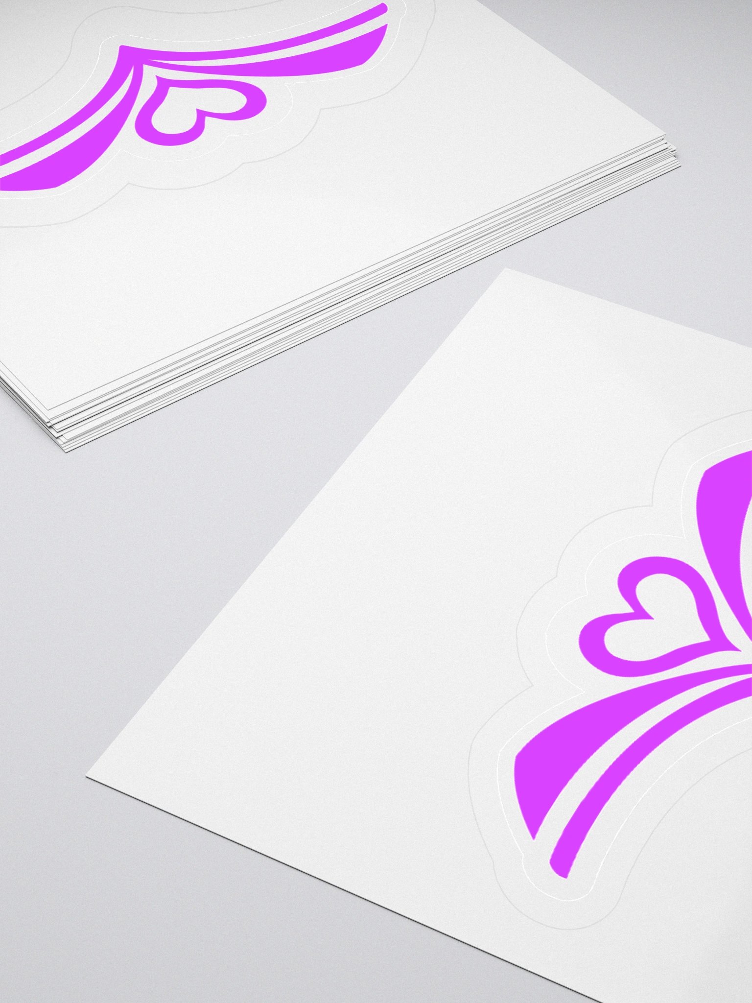 Charming Folks Heart Emblem Sticker product image (12)