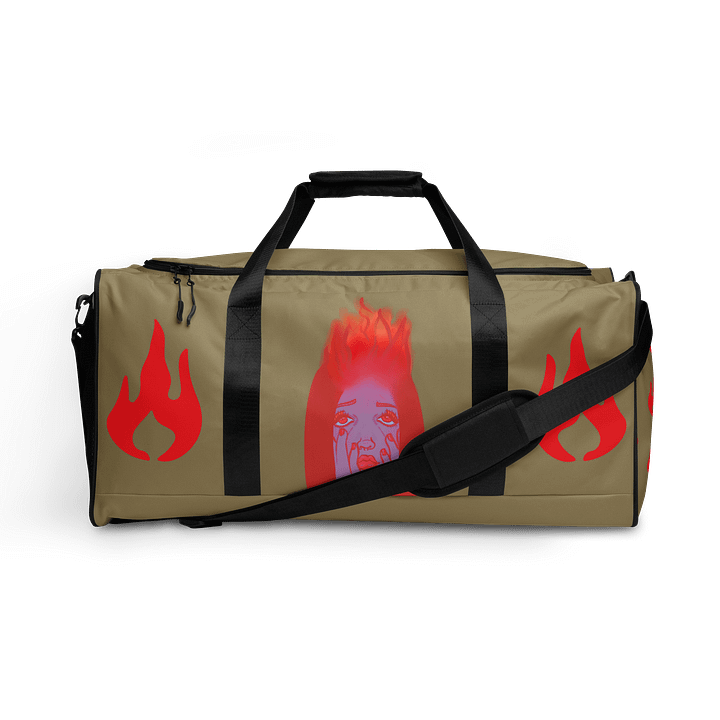 "Up in Flames" Duffel Bag product image (1)