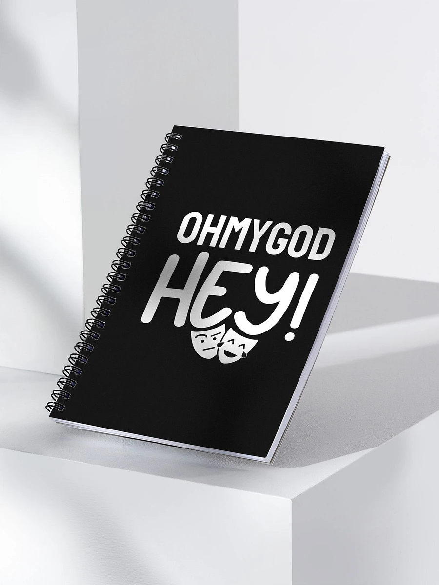 OHMYGOD HEY Spiral Notebook product image (3)