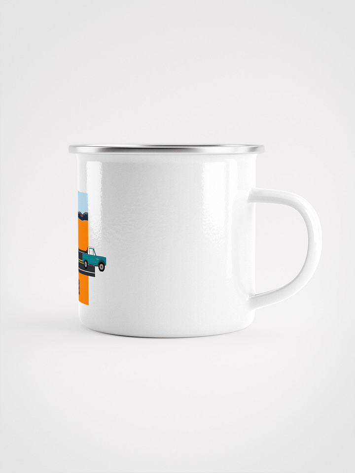Where do we go from here Enamel Mug product image (1)