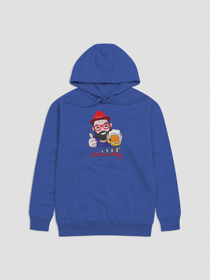 Questje Premium Hoodie airhorn-army big logo product image (11)