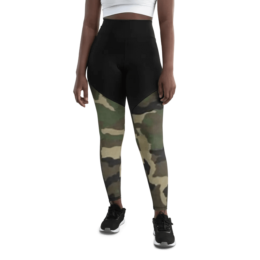 Faithful Camo: Compression Leggings - Woodland product image (12)