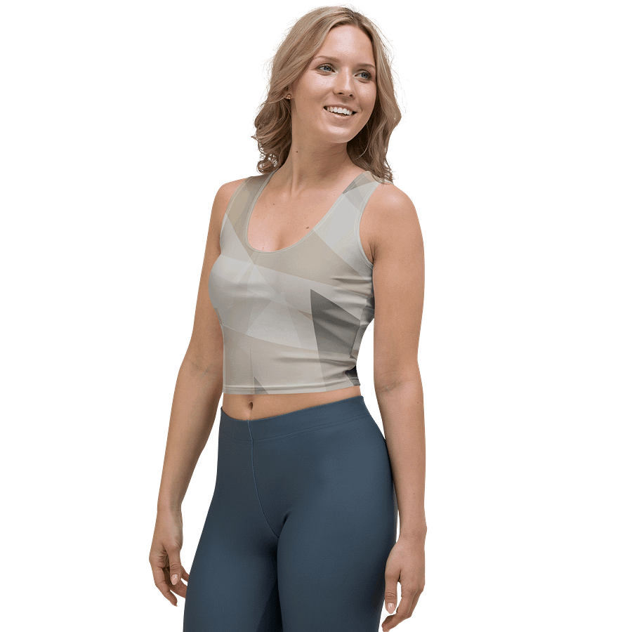 Geometric Fusion Crop Top product image (3)