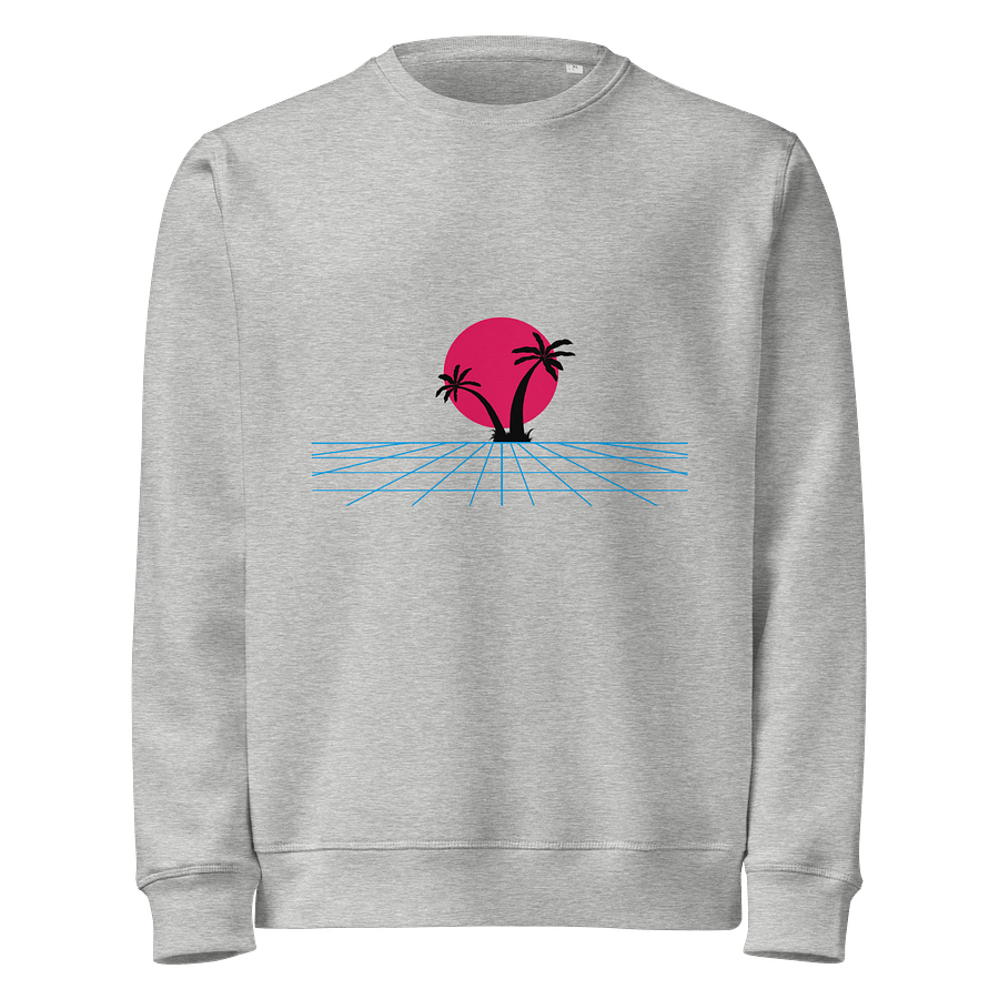 Retro-Futuristic Sunset Sweatshirt product image (1)