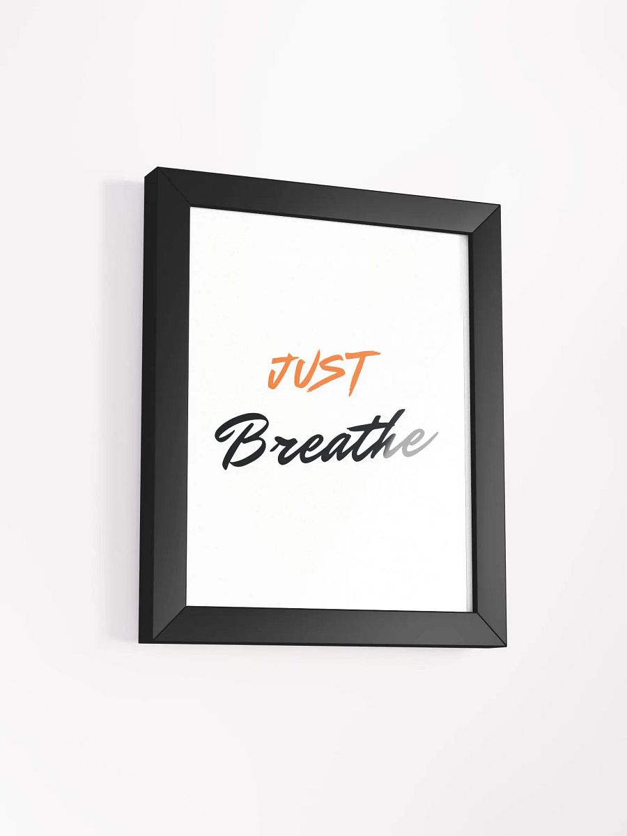 Just Breathe Framed Poster product image (2)