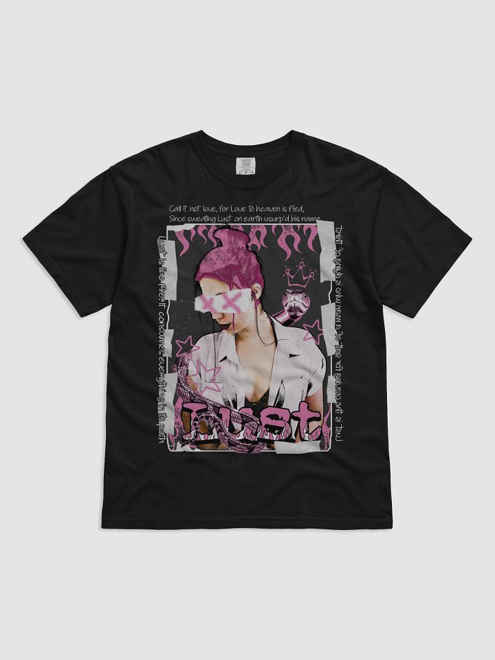 Tempted by Lust Graphic Tee (pink) product image (2)