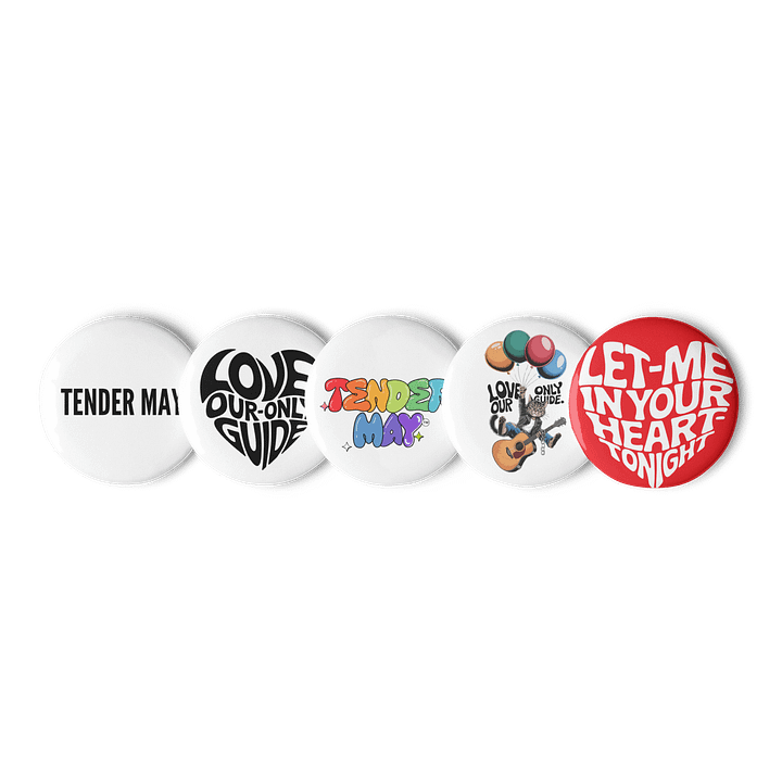 Tender May Pin Collection product image (1)