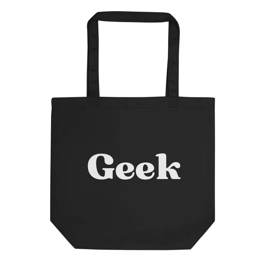 Geek tote bag (retro) product image (1)