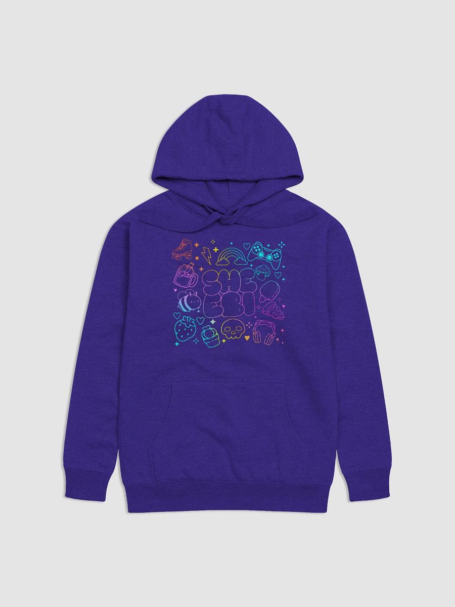 sheebi rainbow pop // hoodie product image (2)